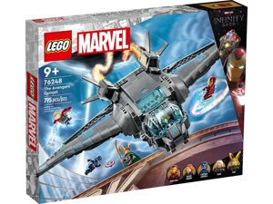 Конструктор LEGO ЛЕГО Marvel Super Heroes Квінджет Месників (76248)