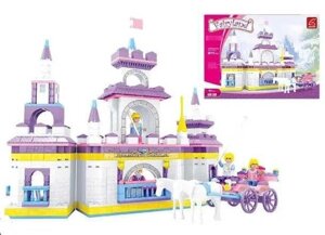 Конструктор Казковий замок принцеси з каретою доповнює Lego Friends