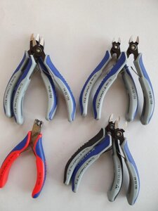 Кусачки бічні KNIPEX для електроніки. Кусачки для електроніки Knipex