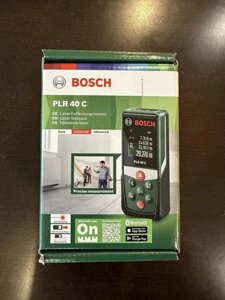 Лазерний далекомір Bosch PLR 40 C