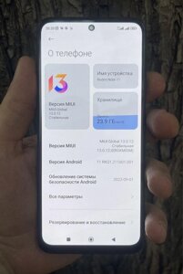 Мобільний телефон Xiaomi Redmi Note 11 4+1/64gb б/у
