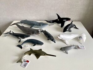 Морські мешканці, кит, акула, восьминіг CollectA, Safari Араd, Schleich