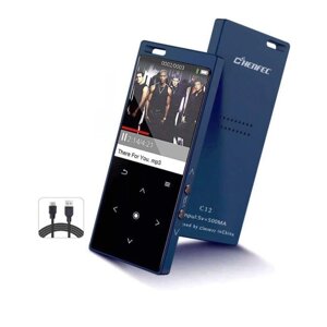 MP3-плеєр CCHKFEI з диктофоном 64 ГБ, HiFi FM-радіо