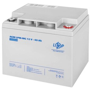 Мультигелевий акумулятор 40 А·год 12 В LogicPower LPM-MG 12-40