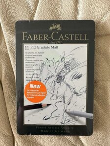Набір Faber-Castell для графіки 11 рецептів Pitt Graphite Matt
