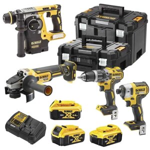 Набір з чотирьох інструментів безщіткових DeWALT. (DCK422P3T). Нова.