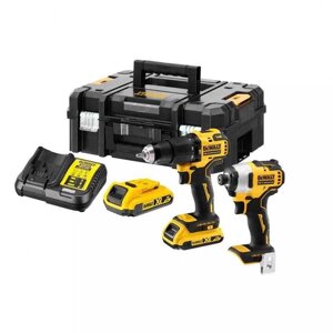 Набір з двох інструментів безщіткових DeWALT. (DCK2062D2T). Нова.