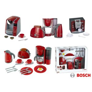 Набір посуду для сніданку чайник, тостер, кавоварка, кавомашина Bosch