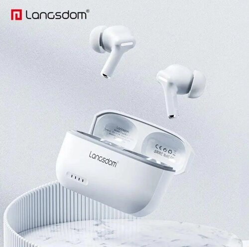 Навушники Langsdom ClearBuds 1 TA02 Бездротові Bluetooth 5,0 ANC 30dB