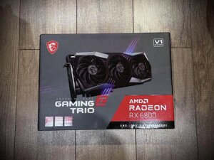 Нова Відеокарта MSI Radeon RX 6800 Gaming Trio Plus 16G