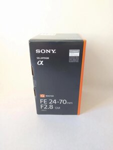 Об&x27, яктив sony SEL2470GM 24-70 mm f/2,8G FE