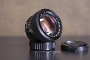 Об'єктив Porst Color Reflex Auto MC 55 mm f 1.2 байонет Pentax K