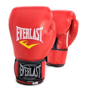 Рукавиці боксерські для боксу/груші 8/10/12oz/унцій Everlast/Єверласт