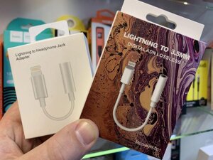 Перехідник для навушників iPhone з Lightning на 3,5 mm, Apple, айфон