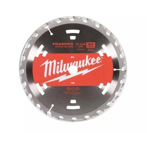 Пиляльний диск для дерева Milwaukee 48-41-0710 184 мм 24 зуби