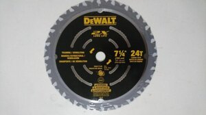 Пиляльний диск для дерева з цвяхами DEWALT DWA31724D для DCS575/DCS570