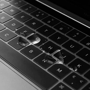 Прозора Накладка на клавіатуру макбук MacBook Pro/Air 13, 15 16