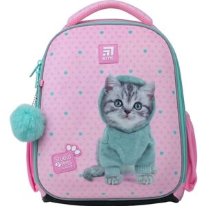 Рюкзак шкільний каркасний KITE Studio Pets SP22-555S-1