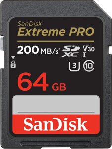 Sandisk 64/128/256 GB extreme PRO UHS-I SDXC. нові. гар. 12 міс.