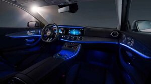 ТОП 6 in1 підсвітка салону 6 КОНТУРІВ авто 10 МЕТРів rgb led контурна