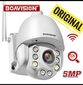 Вулична WiFi поворотна камера Boavision HX-HD50M28AS відеоспостереження.