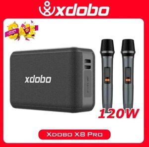 Xdobo X8 Pro 120 Вт Караоке Портативна Bluetooth колонка 2 Мікрофони