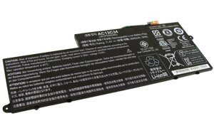 Акумулятор для ноутбука Acer AC13C34 Aspire E3-112 11.4V Black 2640mAh Orig
