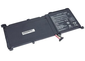 Акумулятор для ноутбука Asus C41N1416 ZenBook Pro UX501VW 15.2V Black 3950mAh OEM