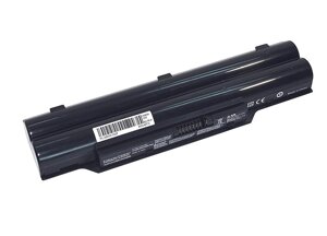 Акумулятор для ноутбука Fujitsu-Siemens CP567717-01 LifeBook A532 10.8V Black 4400mAh OEM
