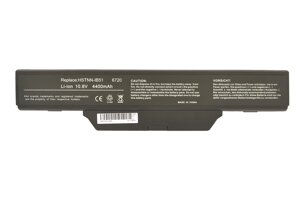 Акумулятор для ноутбука HP Compaq HSTNN-IB62 550 10.8V Black 5200mAh OEM