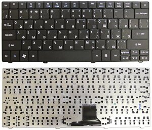 Клавіатура для ноутбука Acer Aspire (1420, 1810 , 1810T, 1820, 1825, 1830T) Aspire One (721, 722, 751) Black, RU/EN