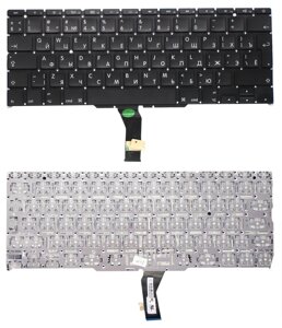 Клавіатура для ноутбука Apple MacBook Air 2011+A1370) з підсвічуванням (Light) Black, Original), No Frame), RU