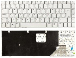 Клавіатура для ноутбука Asus (W3, W3J, A8, F8, N80) Silver, RU ( вертикальний ентер )