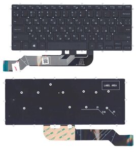 Клавіатура для ноутбука Dell Inspiron (13-5368) Black, No Frame), RU