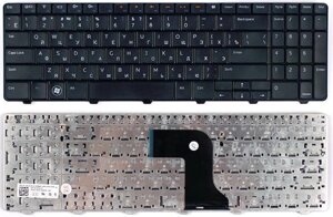 Клавіатура для ноутбука Dell Inspiron (M5010, N5010) Black, RU / ЕN