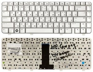 Клавіатура для ноутбука HP Pavilion (DV2000) Silver, RU/EN