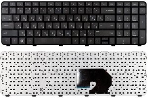 Клавіатура для ноутбука HP Pavilion (DV7-6000) Black, Black Frame) RU