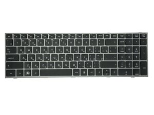 Клавіатура для ноутбука HP ProBook (4540S, 4545S) Black, Gray Frame) RU