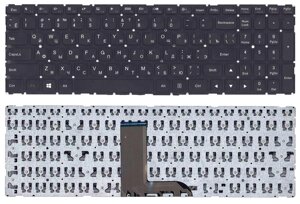 Клавіатура для ноутбука Lenovo Yoga (500-15) Black (No Frame) RU
