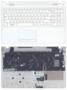Клавіатура для ноутбука Samsung (370R4E) White, White TopCase), RU