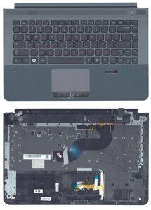 Клавіатура для ноутбука Samsung (RC420) Black, Gray TopCase), RU