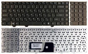 Клавіатура для ноутбука Sony Vaio (VGN-AW) Black, No Frame) RU