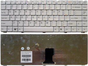 Клавіатура для ноутбука Sony Vaio (VGN-NR21Z) White, RU