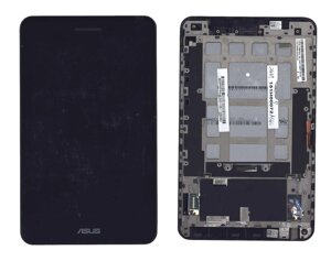 Матриця з тачскрін ( модуль ) для планшета Asus PadFone mini Station чорний з рамкою