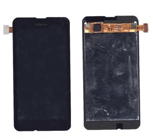 Матриця з тачскрін ( модуль ) для телефону Nokia Lumia 530 чорний
