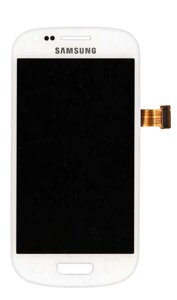 Матриця з тачскрін ( модуль ) для телефону Samsung Galaxy S3 mini GT-I8190 білий