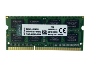 Оперативна пам'ять kingston sodimm DDR3 8GB 1600 1.5V 204PIN KVR16S11/8