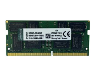 Оперативна пам'ять kingston sodimm DDR4 16GB 2400 1.2V 260PIN KVR24S17S8/16