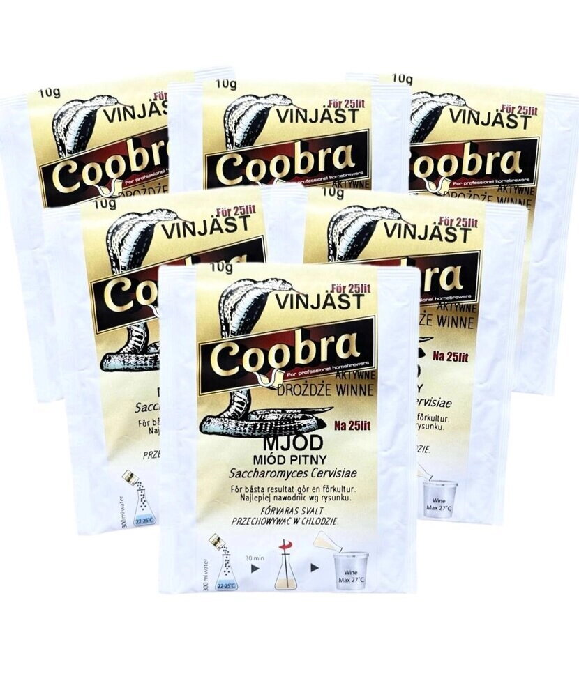 Дріжджі COOBRA Mjоd (знято з продажу)