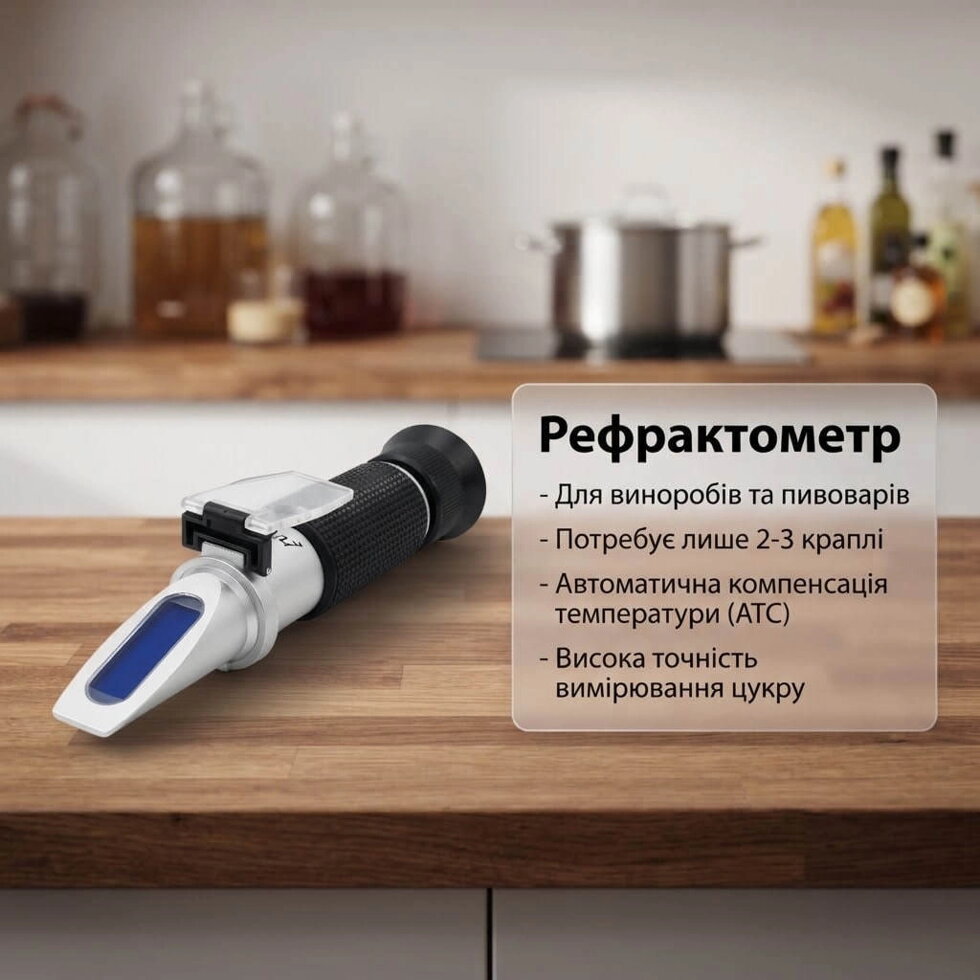 Рефрактометр для цукру